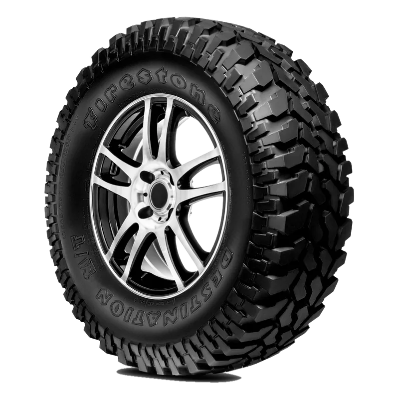 Pneu Firestone Destination M/T 23° LT265/70 R16 para picape na lama e no barro